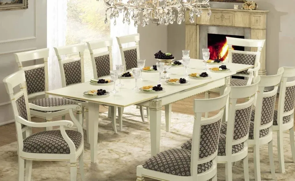 Treviso Dining Armchair - White Ash