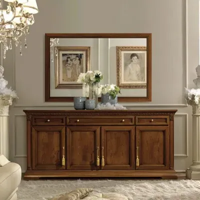 Treviso Extra Large Buffet Sideboard - Cherry Wood image