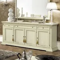 Treviso Extra Large Buffet Sideboard - White Ash