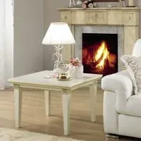 Treviso Lamp Table - White Ash