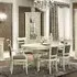 Treviso Oval Extendable Dining Set with 6 Chairs - White Ash