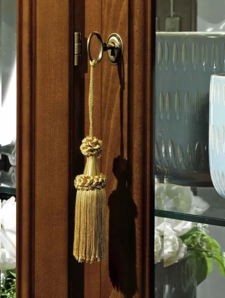 Treviso Sideboard with Vitrine - Cherry Wood