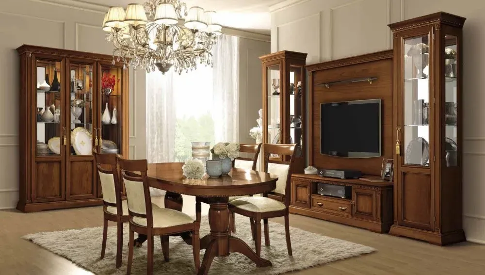 Treviso TV Unit - Cherry Wood