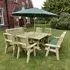 Ergo Redwood 10 Seater Garden Dining Set