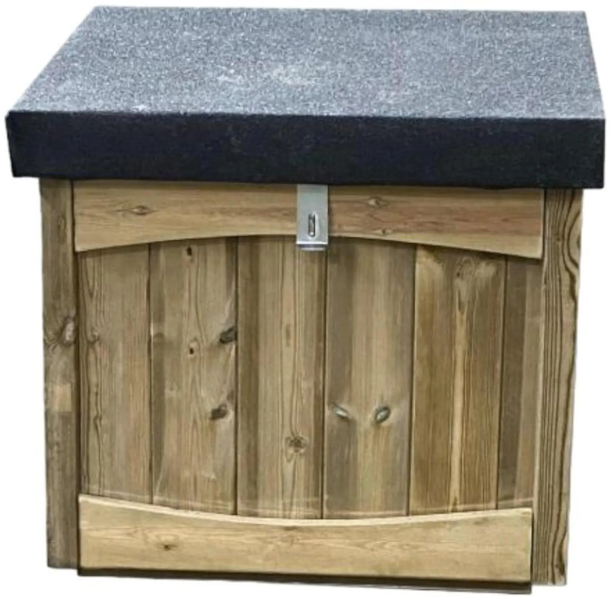 Parcel Timber Garden Storage Box - Ivory