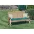 Redwood 3 Seater Garden Bench - Brown