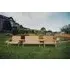 Redwood 7-Seater Garden Bench Set - Brown