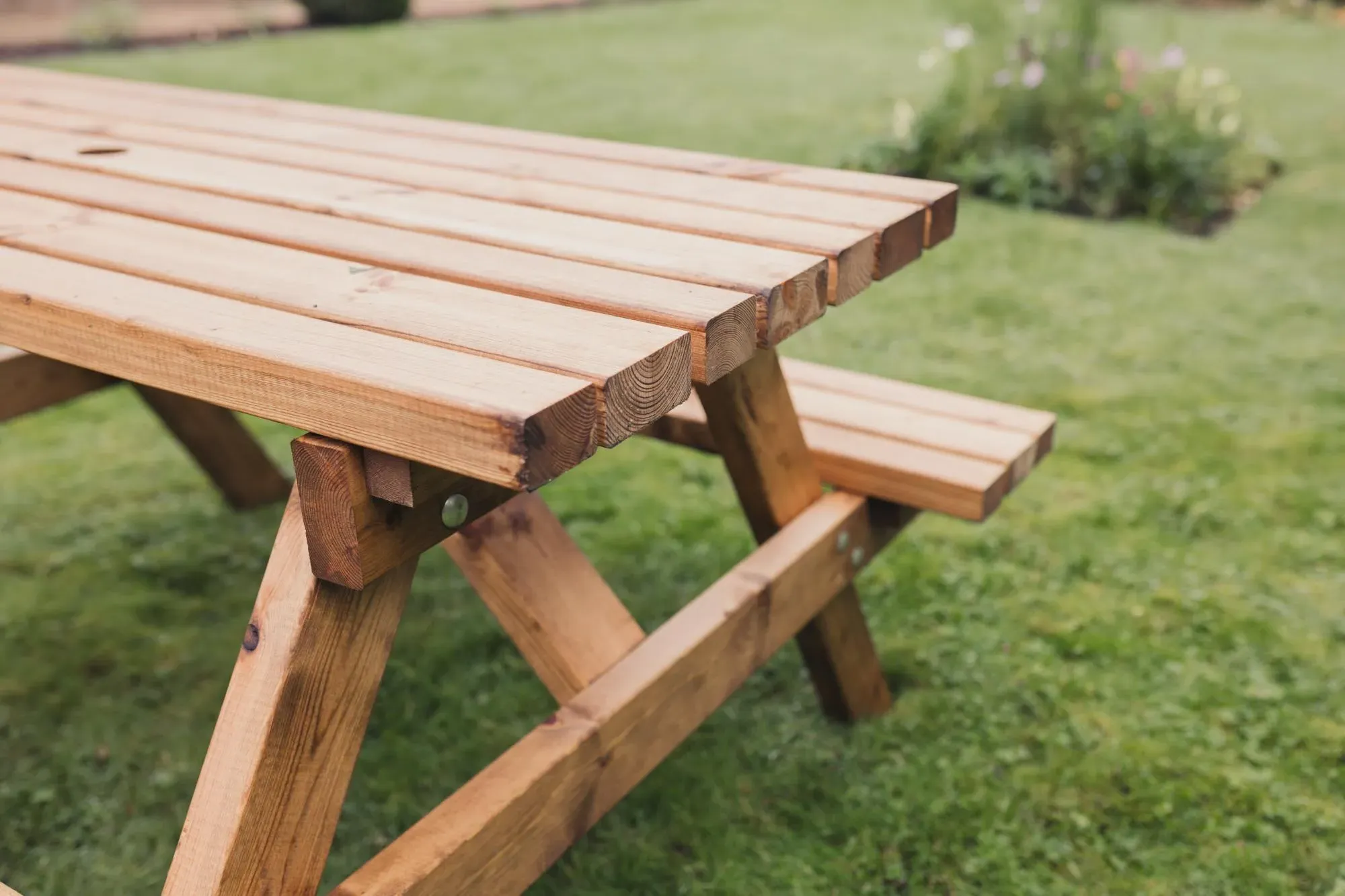 Redwood Garden Picnic Table - 150cm