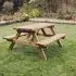 Redwood Garden Picnic Table - 150cm