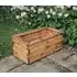 Redwood Medium Garden Trough - Brown