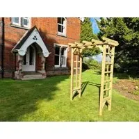 Rose Wood 3ft Garden Arch - Ivory