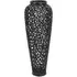 A263 Lattice Vase - Black, Aluminium