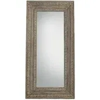 Agara Rectangular Mirror - Natural