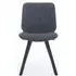 Alessandra Dining Chair - Grey, Faux Leather