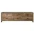 Alpine Large TV Unit - Natural, Recycled Wood