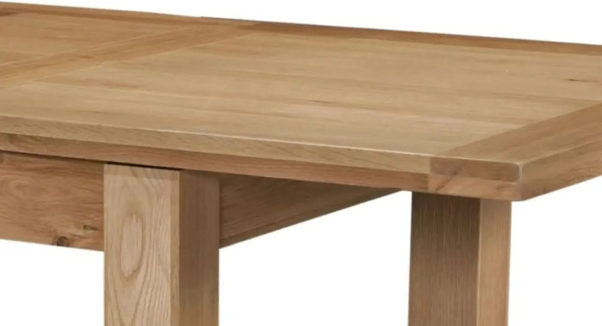 Appleby Oak 4 Seater Extendable Dining Table - Light Lacquer