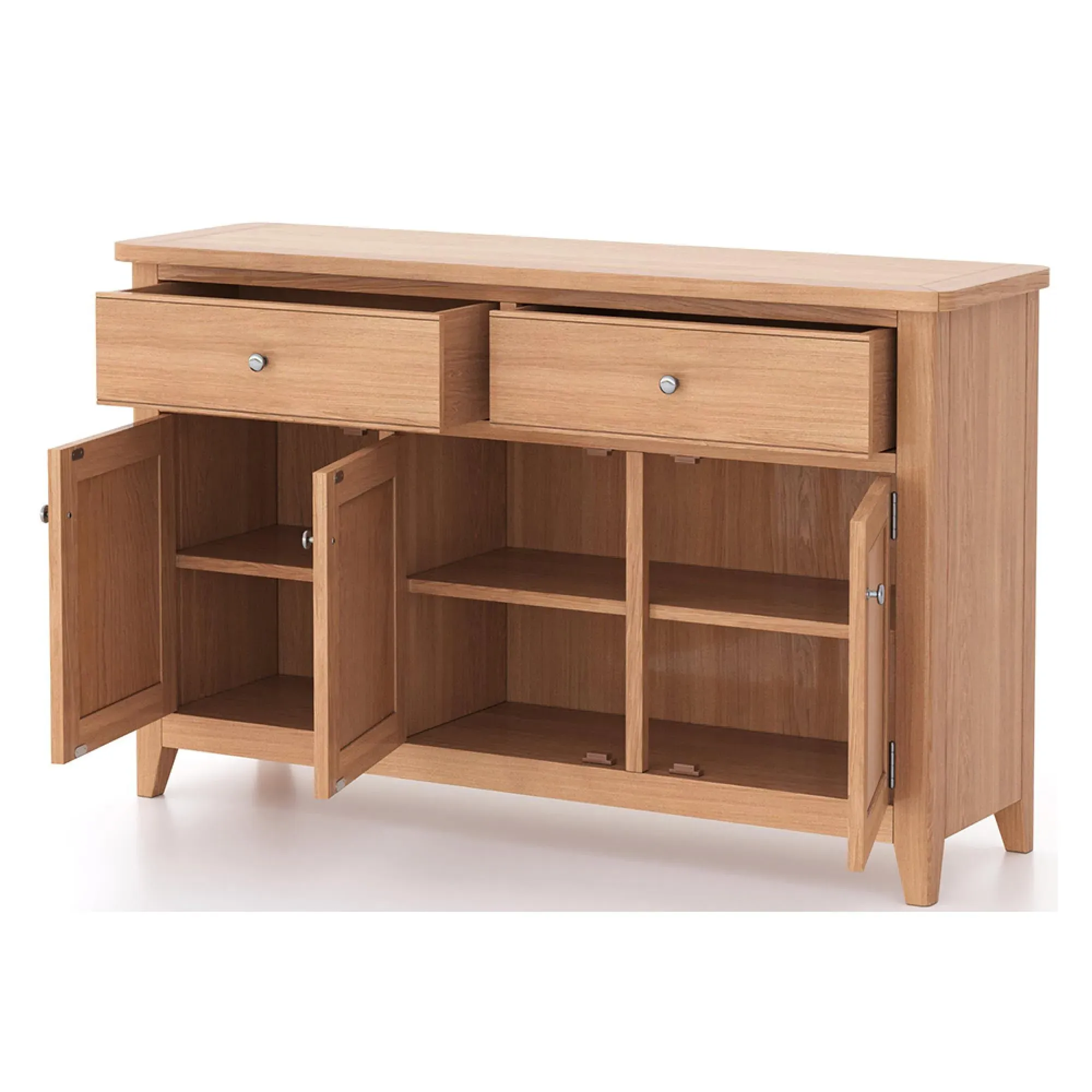 Arlyn Oak 3 Door Sideboard - Natural