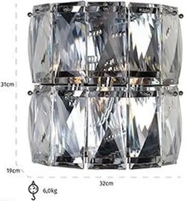 Auden Wall Lamp - Silver