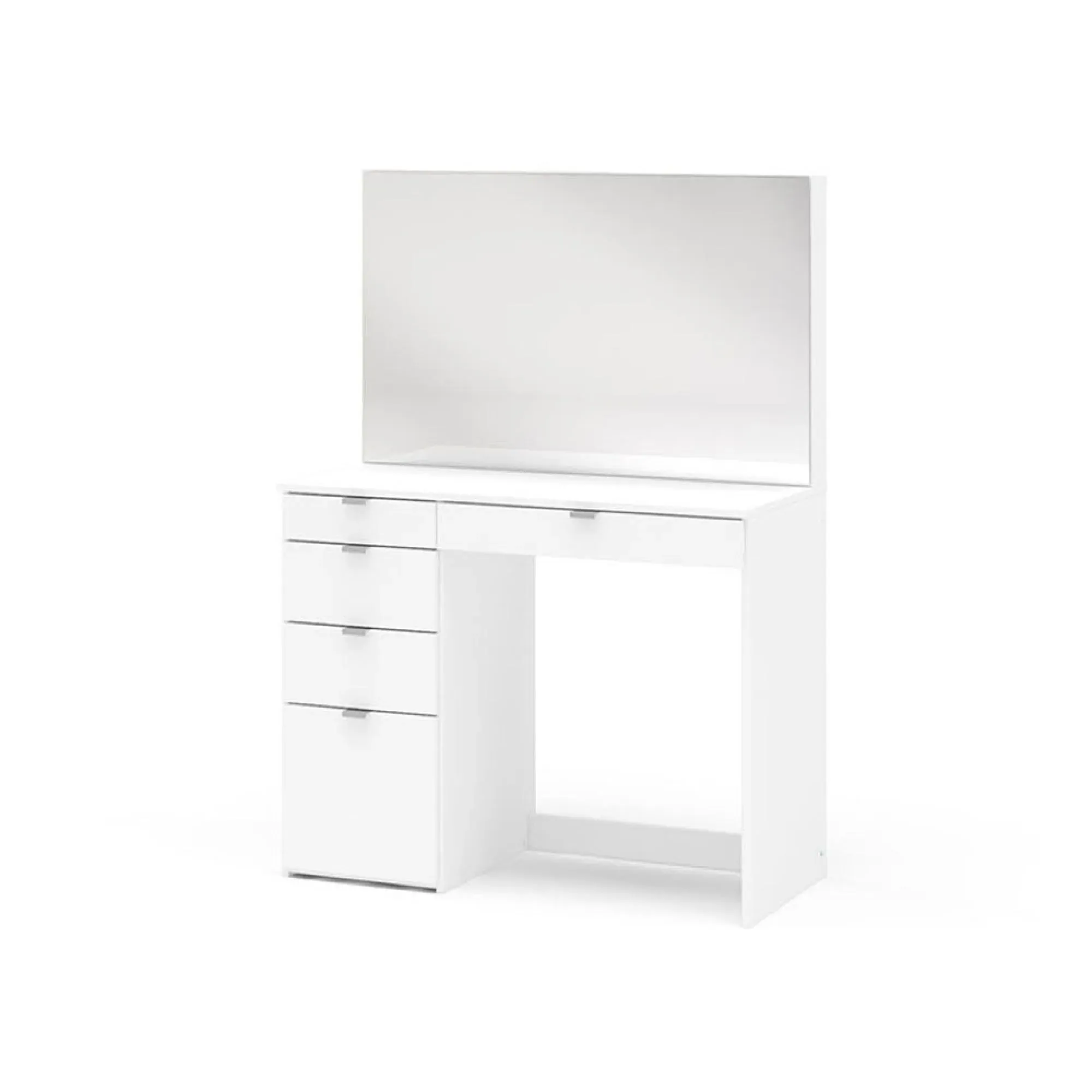 Ava 5 Drawer Dressing Table - White