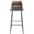 Bermuda Barstool Set - Chestnut, Vegan Leather