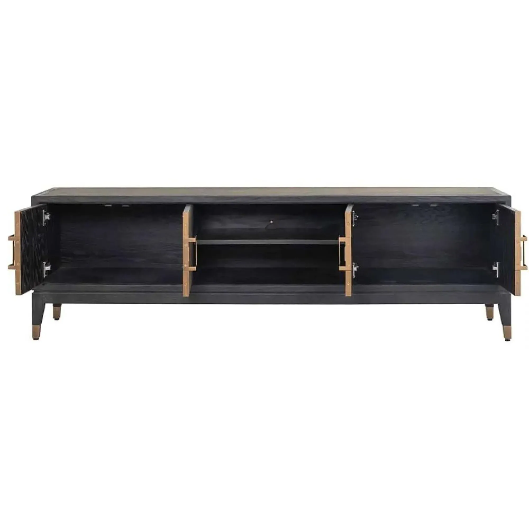 Bloomingville Extra Large TV Unit - Brushed Gold