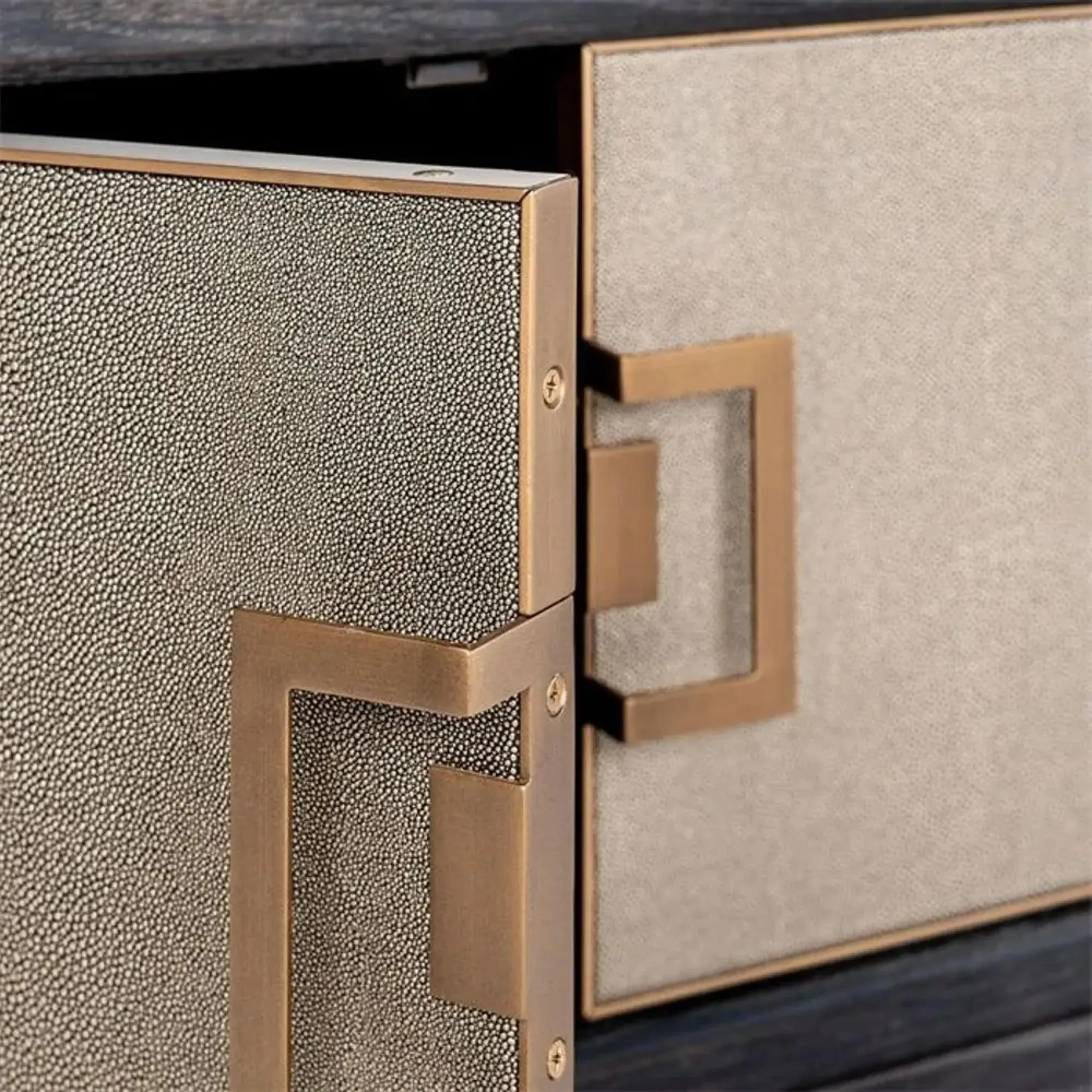 Bloomingville Extra Large TV Unit - Brushed Gold