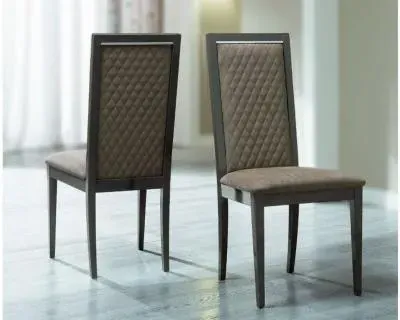 Camel Platinum Day Dining Chair Set of 2 - Silver Birch