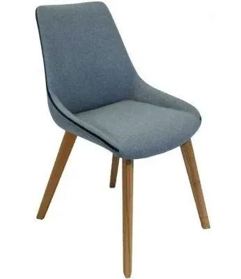 Carnaby Sterling Fabric Dining Chair - Grey