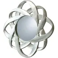 Constellation Round Mirror - Silver