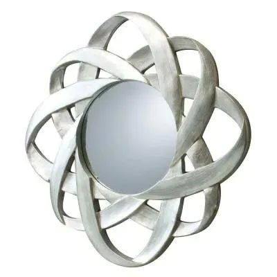 Constellation Round Mirror - Silver image