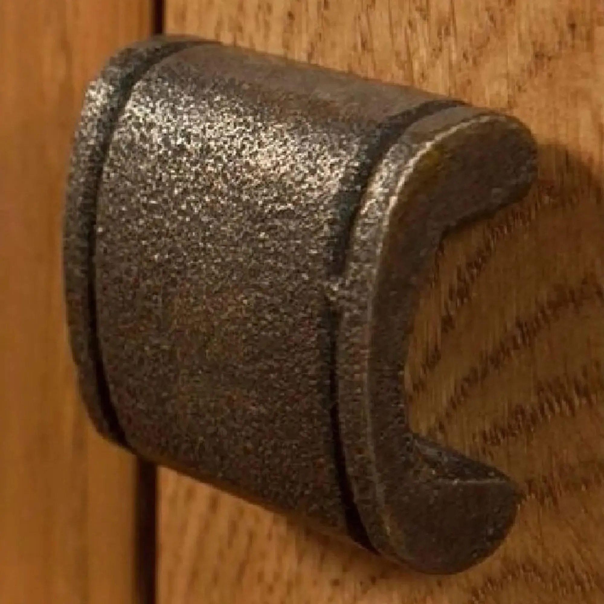 Curve Oak 3 Drawer Bedside Cabinet - Wax