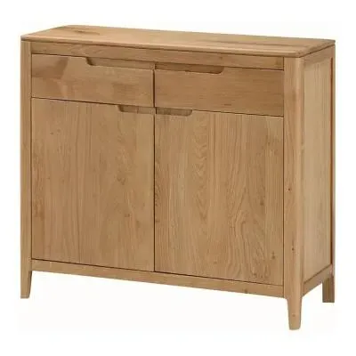 Dunmore 2 Door Small Sideboard - Oak