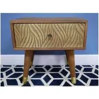 Dutch Bedside Cabinet - Mango Wood