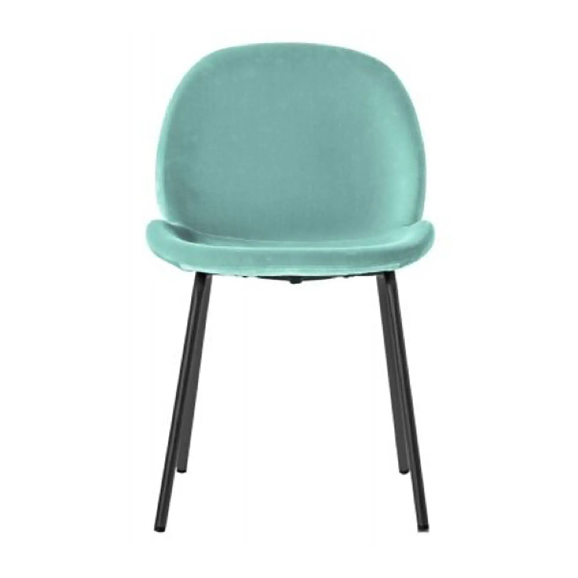 Flanagan Dining Chair Set of 2 - Green, Velvet