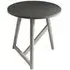 Hamar Round Side Table - Grey