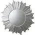 Herzfeld Round Mirror - Silver