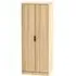 Hong Kong 2 Door Tall Wardrobe - Nebraska Oak