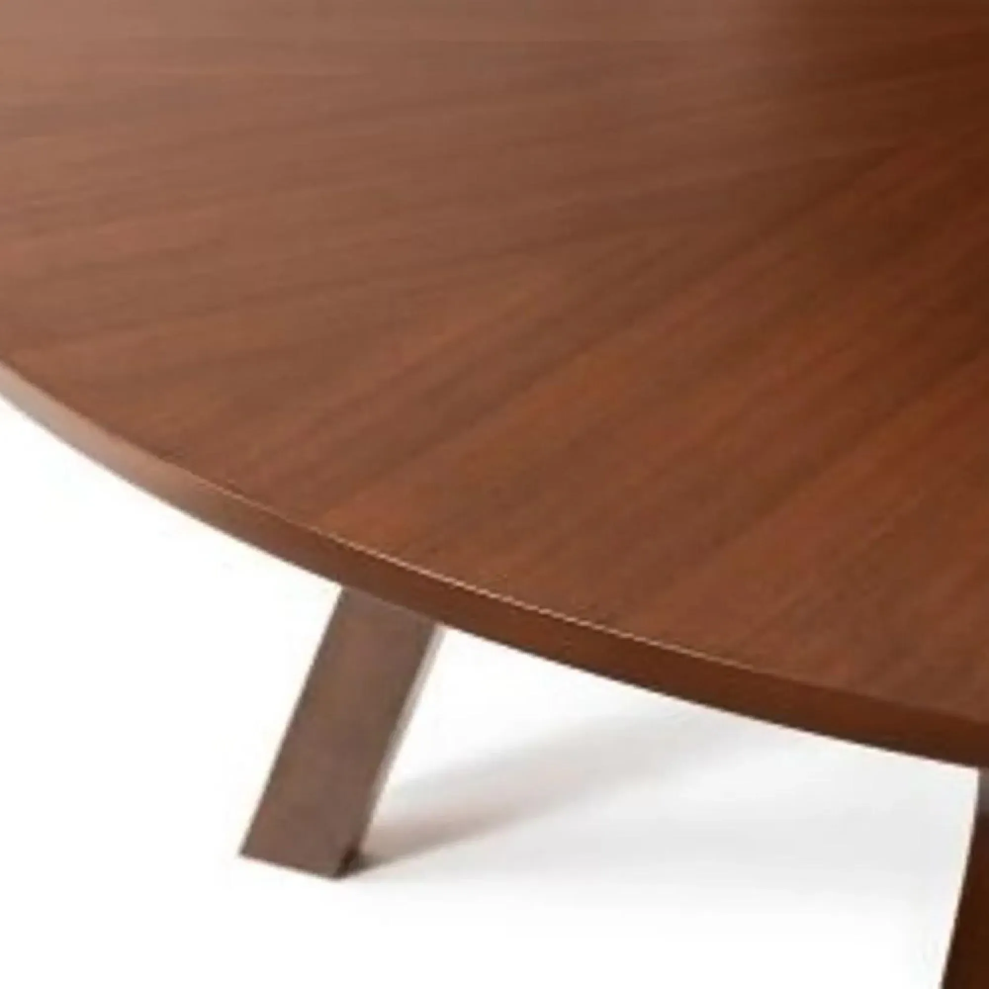 Huxley 4 Seater Round Dining Table - Walnut
