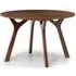 Huxley 4 Seater Round Dining Table - Walnut