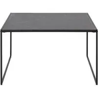 Infinity Square Coffee Table - Black, Melamine