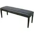 Juliette Dining Bench - Brown, Crocodile Leather