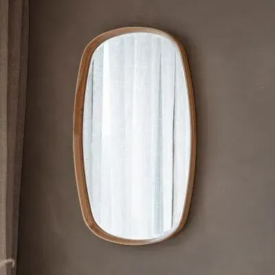 Keaton Oak Mirror - Oak