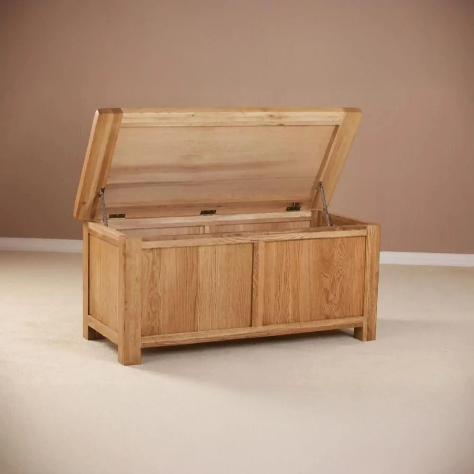 Kent Oak Blanket Box - Brushed Oil