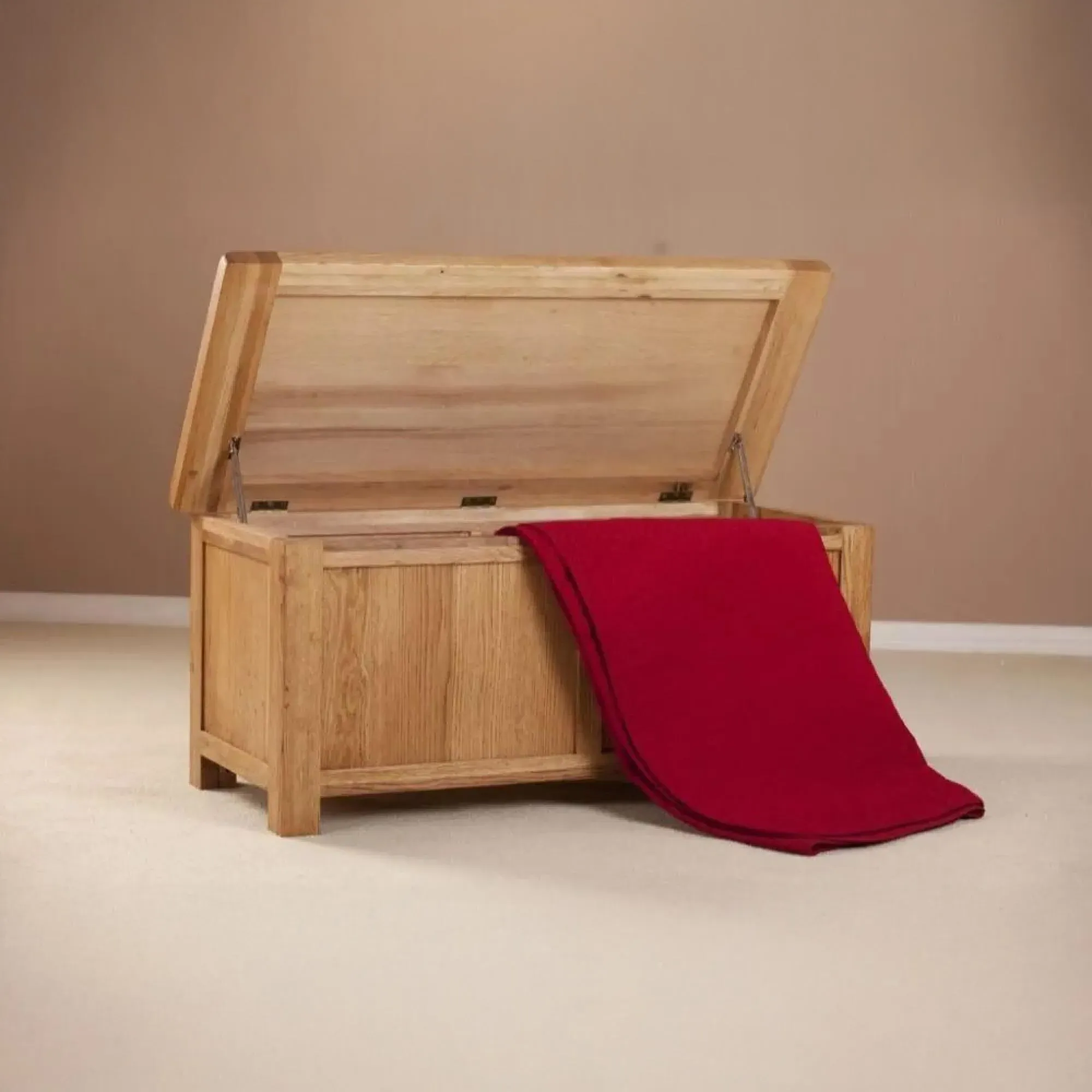 Kent Oak Blanket Box - Brushed Oil