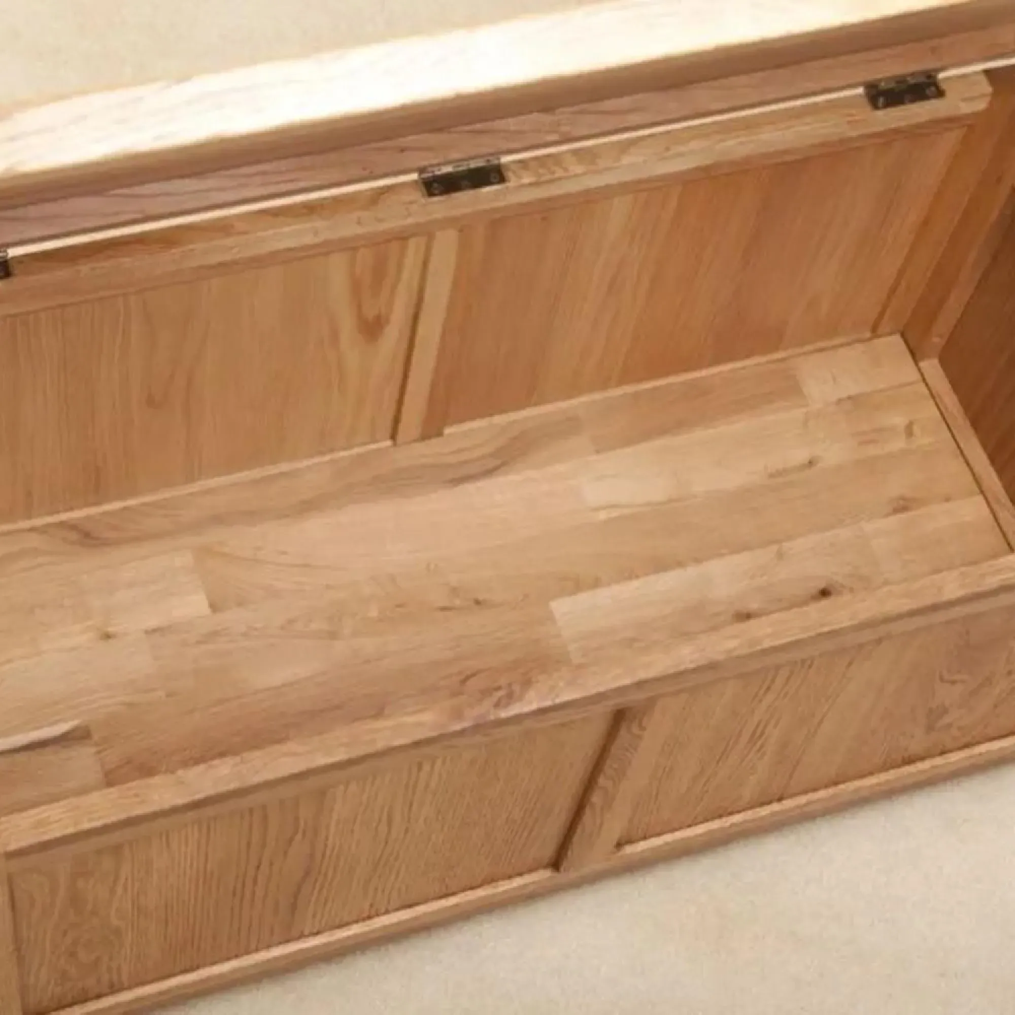 Kent Oak Blanket Box - Brushed Oil