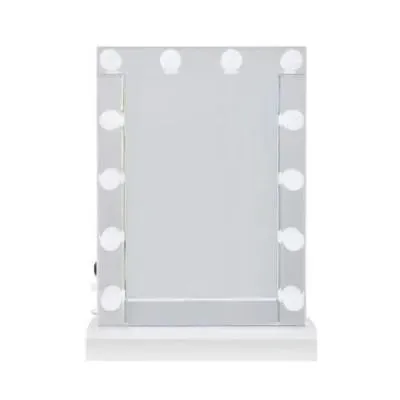 Kirtland Desktop Lighting Mirror - White image