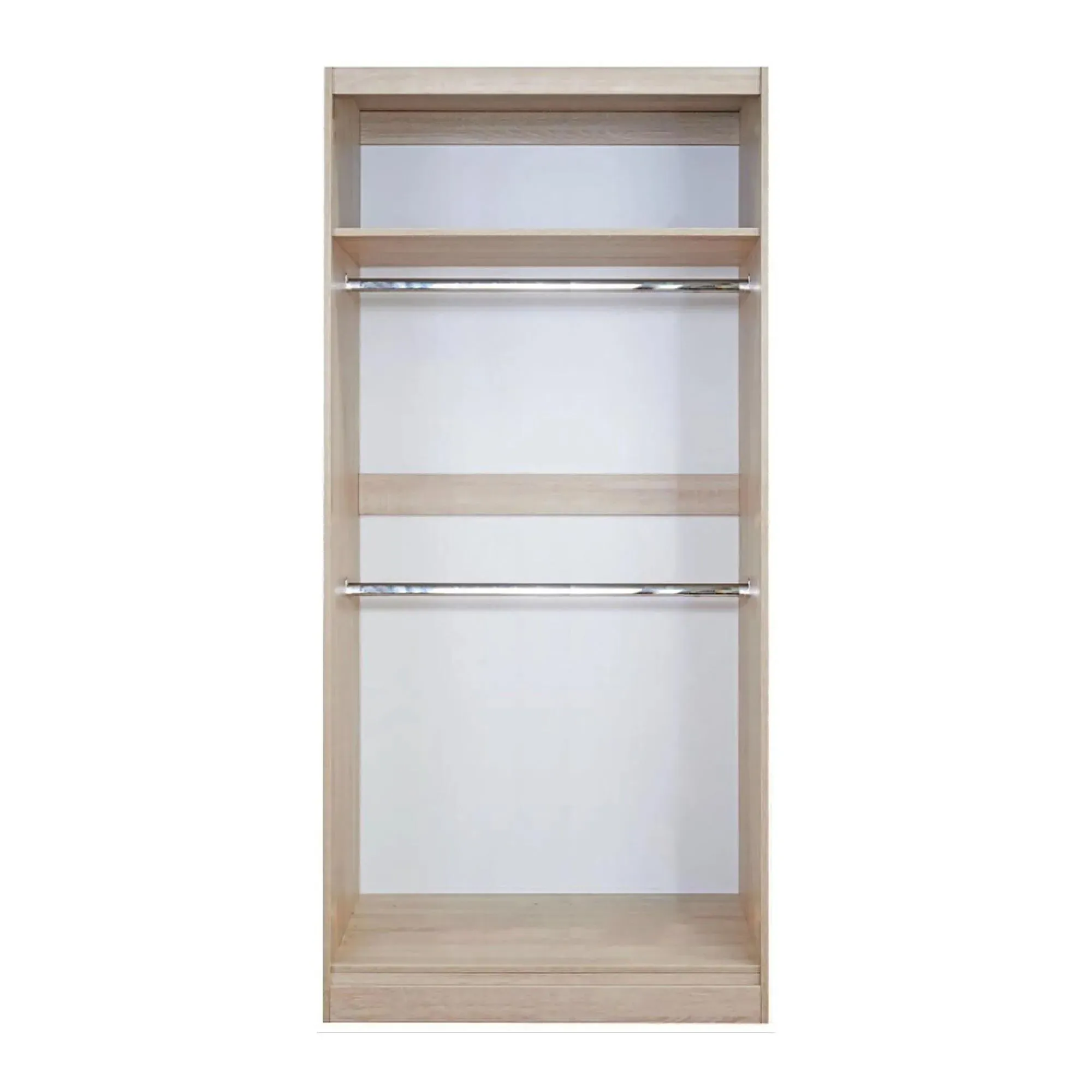 Knightsbridge 2 Door Sliding Wardrobe - White Gloss