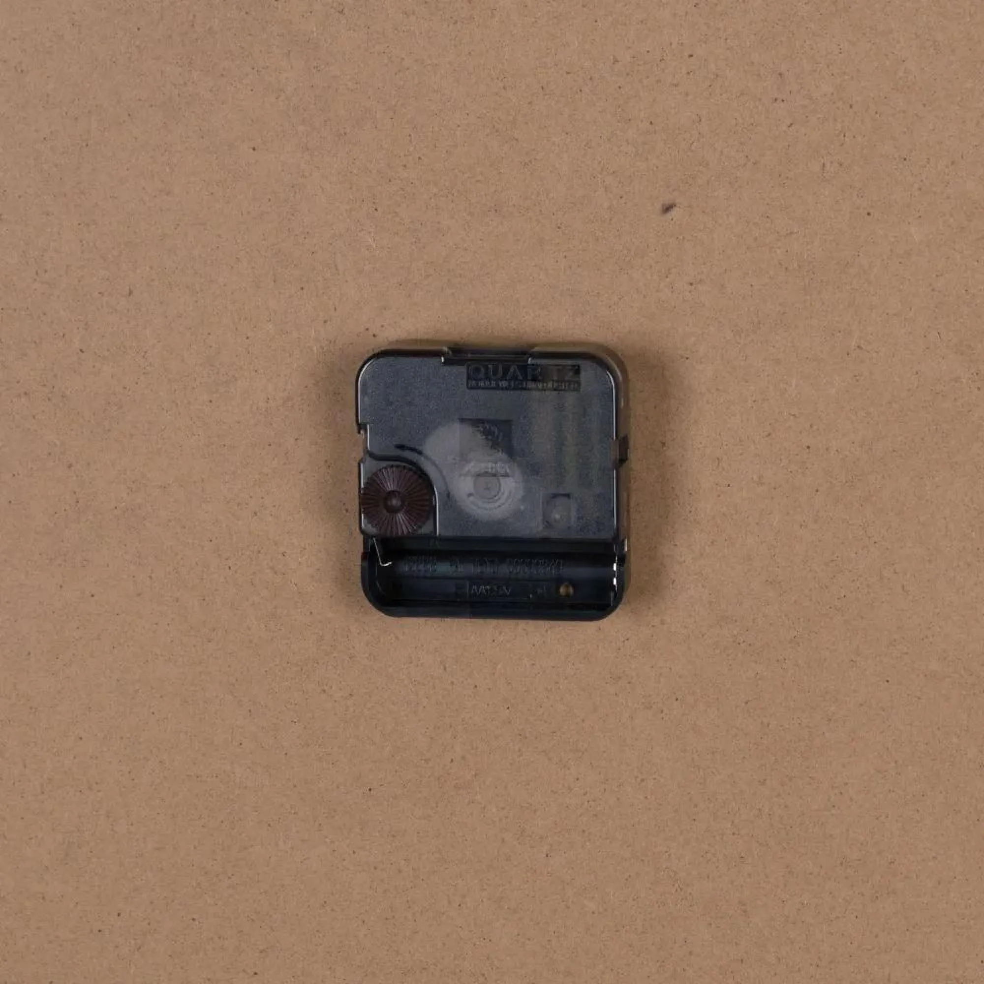 Large Embossed Station Round Clock - White