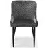 Luxe Fabric Dining Chair - Grey