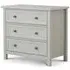 Maine 3 Drawer Small Chest - Dove Grey
